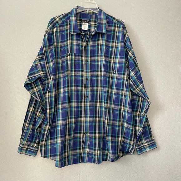 Patagonia Other - Patagonia Button Up Organic Cotton Plaid Shirt